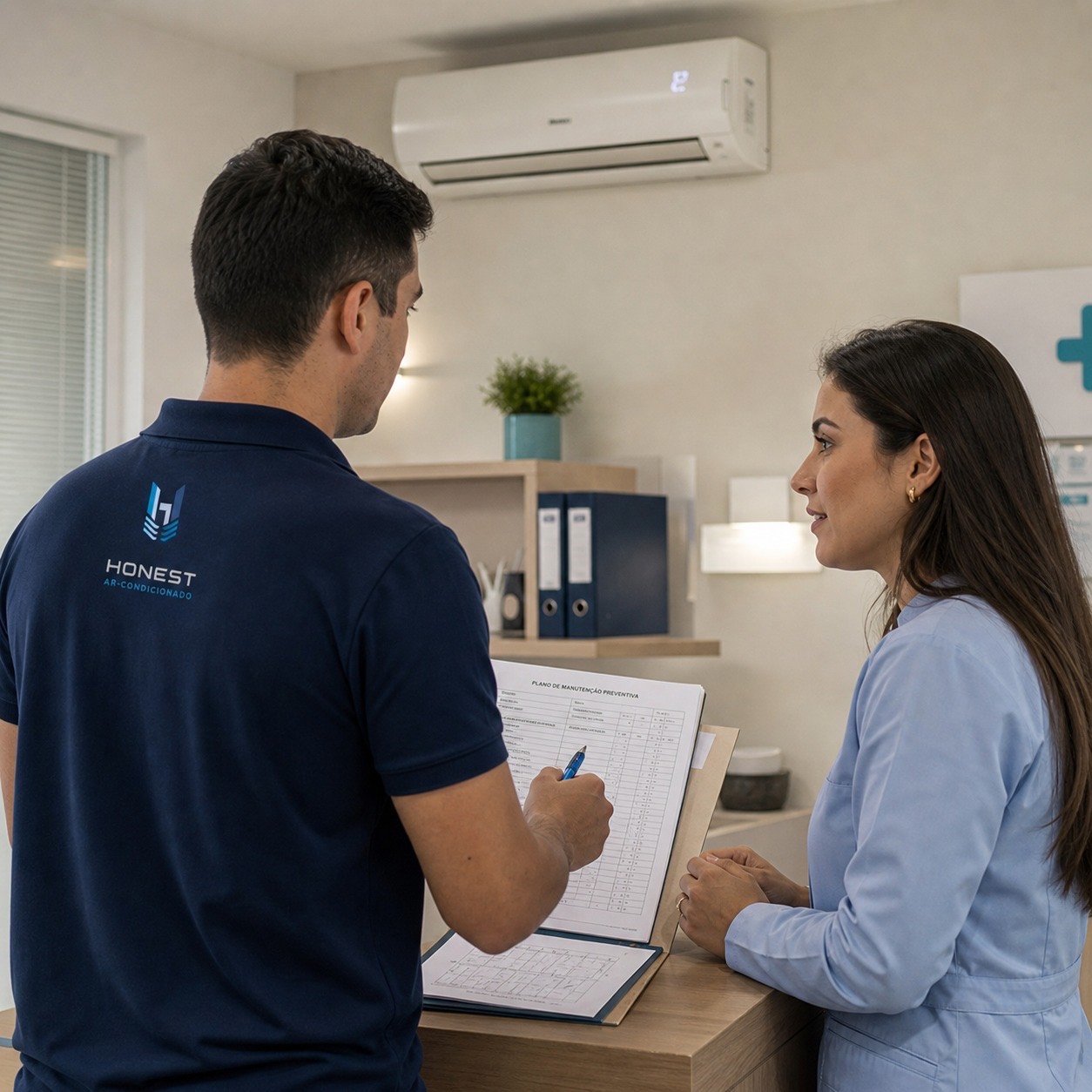 Avaliação técnica em clínica